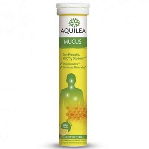 [137998] Mucus Con Propolis 15 Comprimidos Efervescentes - Aquilea