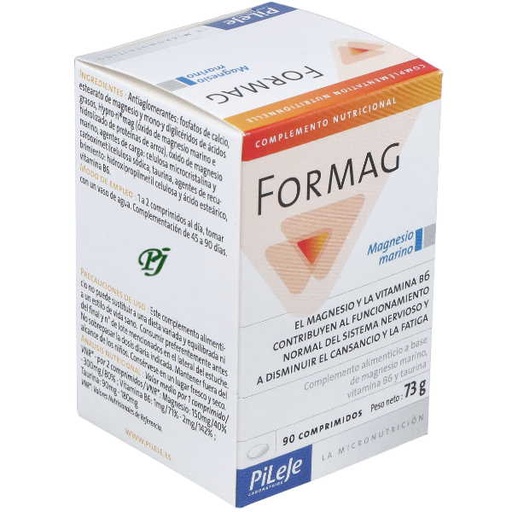 [138113] Formag Magnesio Marino 90 Comprimidos - Pileje