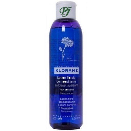 [13840] Locion Aciano Desmaquillante 200Ml - Klorane