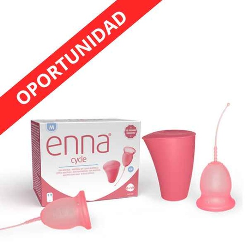 [139071] Copa Menstrual 2Uds. Talla M Incluye Aplicador - Enna
