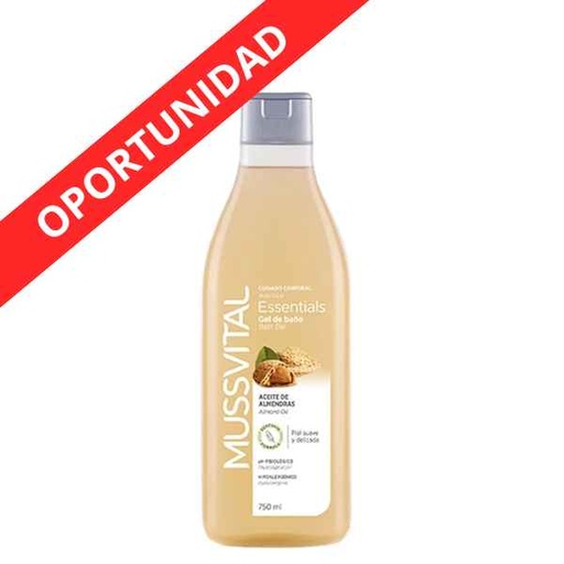 [139083] Essentials Gel Almendras 750Ml - Mussvital