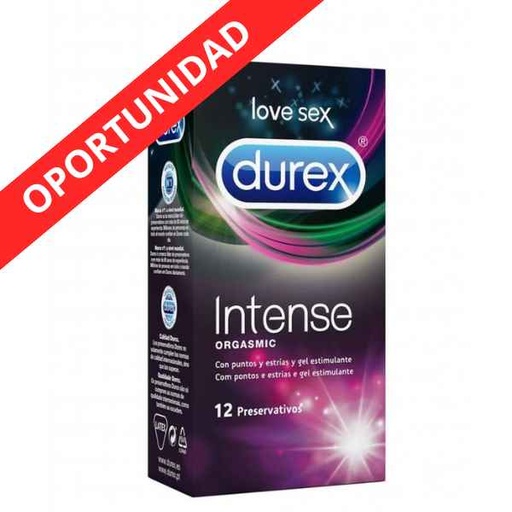 [139112] Durex Preservativos Intense Orgasmic 12Uds