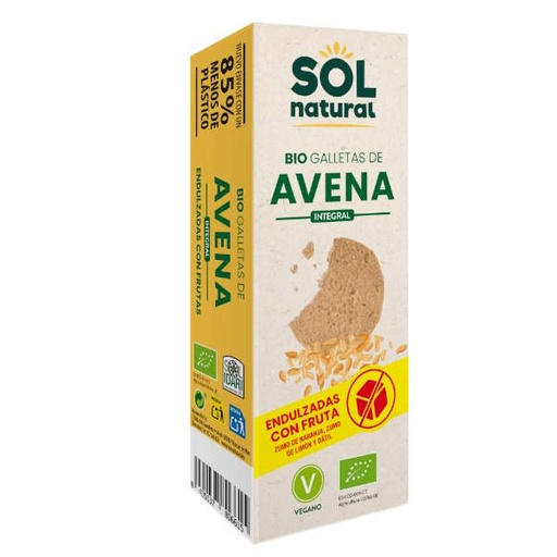 [204726] Galletas De Avena Endulzadas Con Fruta Bio 175Gr