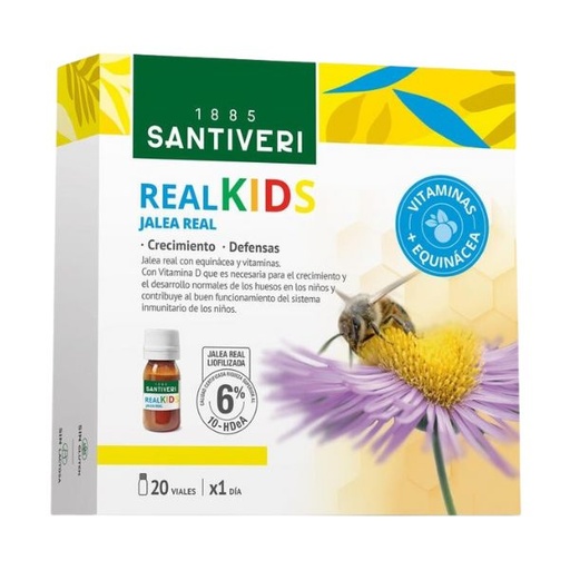 [07319] Realkids Infantil 20 Viales 10Ml - Santiveri