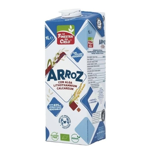 [06933] Bebida Arroz Sin Gluten 1L - La Finestra