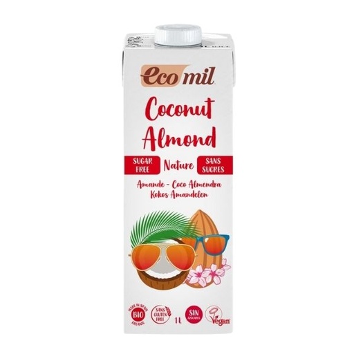 [06932] Bebida Coco Almendra Nature 1L Ecomil - Nutriops