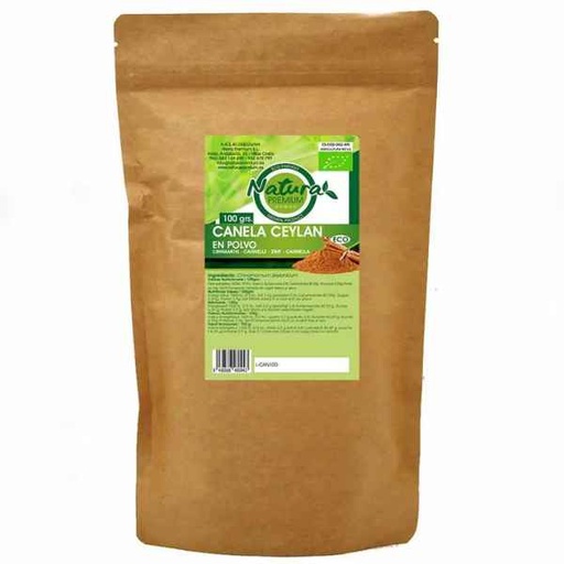[09212] Canela De Ceylan En Polvo 125Gr - Natura Premium