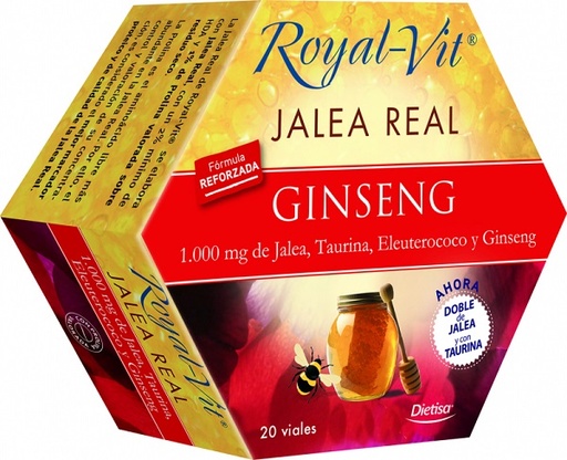[07392] Royal Vit Ginseng Plus 20 Ampollas - Dielisa