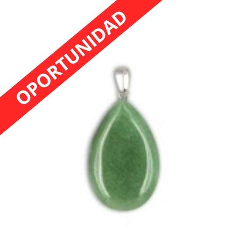 [100771] Colgante Lagrima Aventurina - Promineral