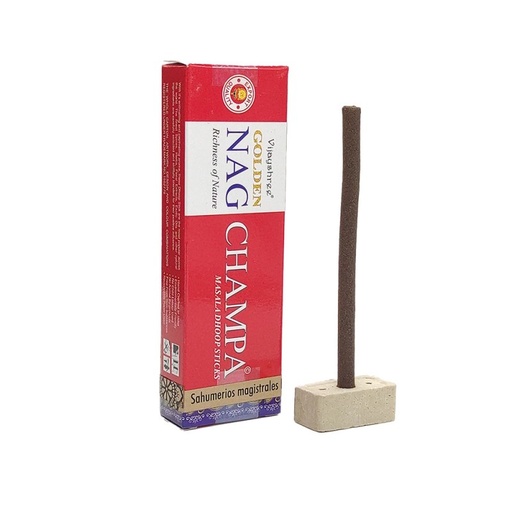 [189381] Incienso Dhoops Golden Nag Champa