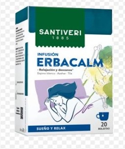 [01156] Filtros Erbacalm 20 Sobres Sanaflor - Santiveri