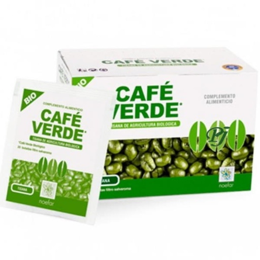 [011595] Cafe Verde 20 Infusiones Tisana Bio - Noefar
