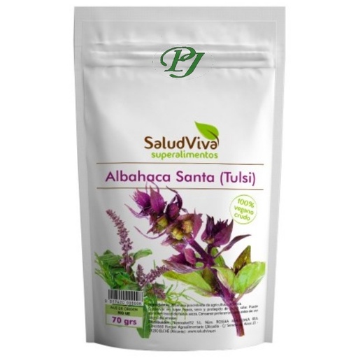 [011607] Albahaca Santa Eco 80Gr - Saludviva