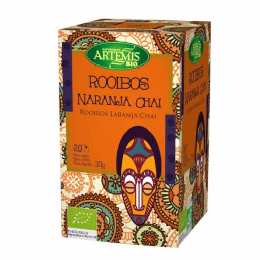 [011691] Te Rooibos Bio 20 Filtros Naranja Chai - Artemis