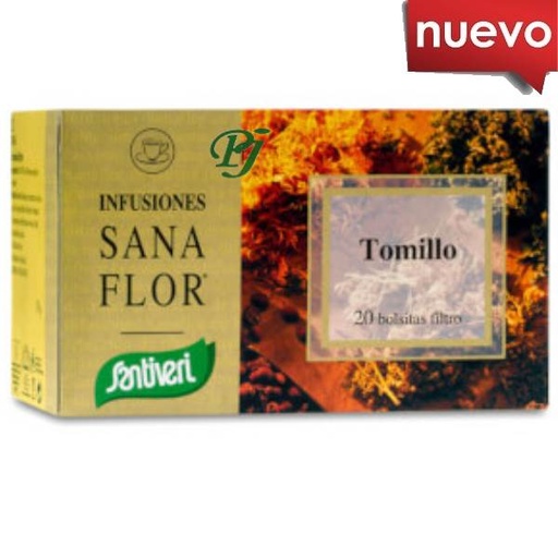 [011711] Tomillo Bio 20 Filtros Sanaflor - Santiveri