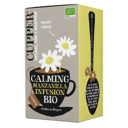 [011995] Cupper Infusión Manzanilla Bio 20 Bolsas