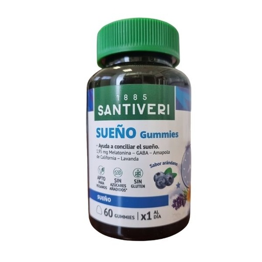 [0504925] Gummies Masticables Sueño 60 Uds. Santiveri