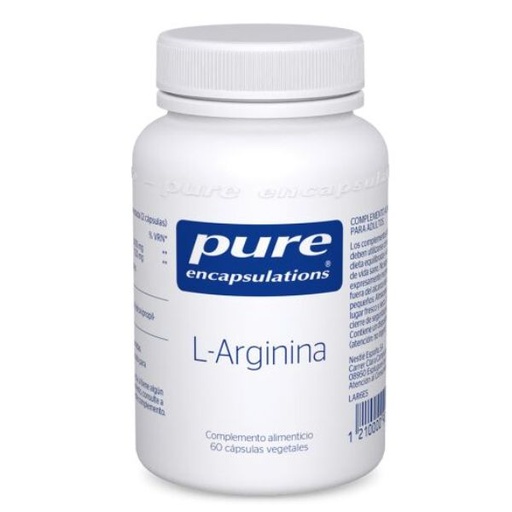 [0505479] L- Arginina 60 Capsulas - Pure