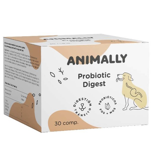 [19896] Animally Probiotic Digest 30 Comprimidos