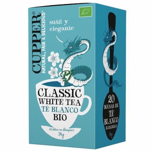 [011831] Te Blanco Bio 20 Bolsitas - Cupper