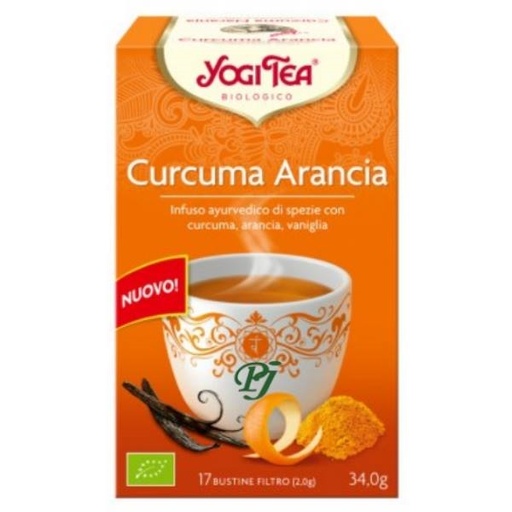 [011835] Curcuma Naranja 17 Filtros - Yogi Tea