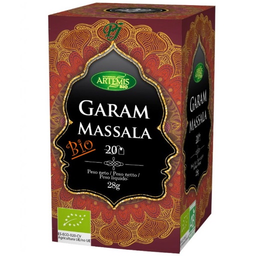 [011880] Garam Massala 20 Filtros - Artemis
