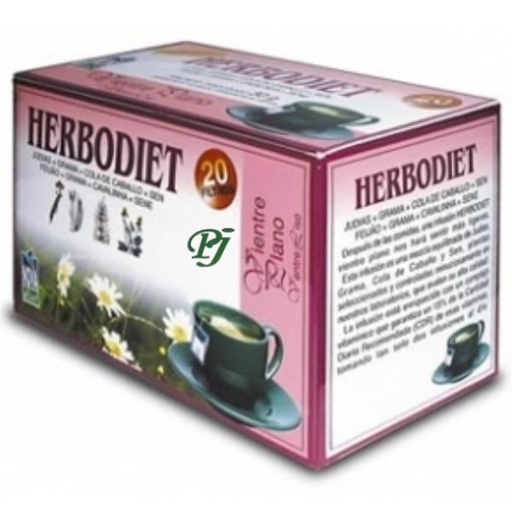 [01635] Herbodiet Vientre Plano 20 Filtros - Novadiet