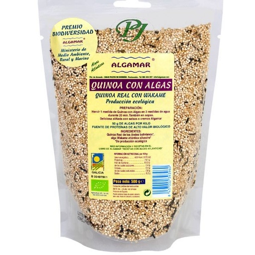 [02182] Quinoa Con Algas 500Gr Eco - Algamar