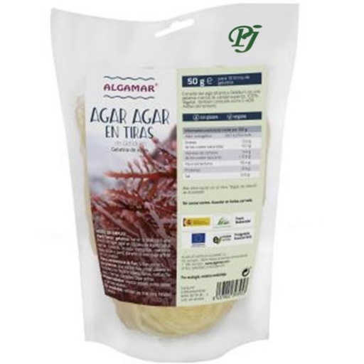[02183] Agar Agar En Tiras 50Gr - Algamar