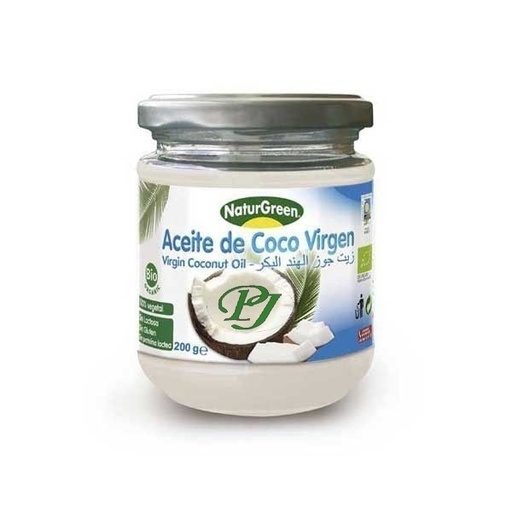 [02246] Aceite Coco Virgen 200Gr - Naturgreen
