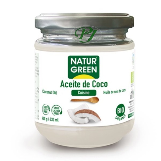 [02247] Aceite Coco Virgen 400Gr - Naturgreen