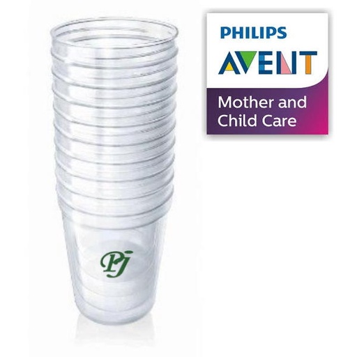 [131298] Vasos Via 240Ml Sin Tapa 10 Uds - Avent