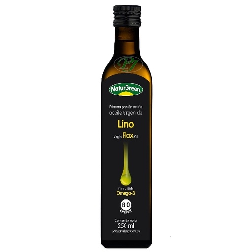[02388] Aceite Lino 250Ml 1ª Presion - Naturgreen