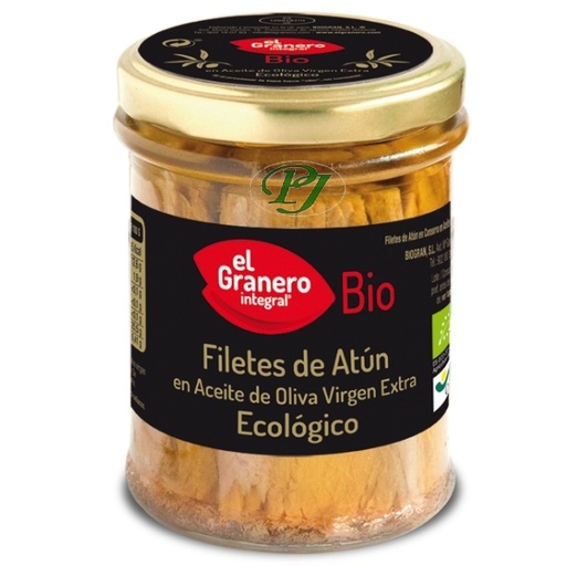 [030037] Filetes De Atun Bio 195Gr - El Granero