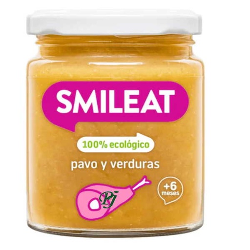 [030075] Potito Pavo Verduras Eco 230Gr - Smileat