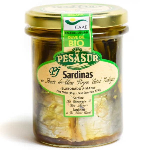 [030111] Sardinas En Aceite Oliva 195Gr - Pesasur