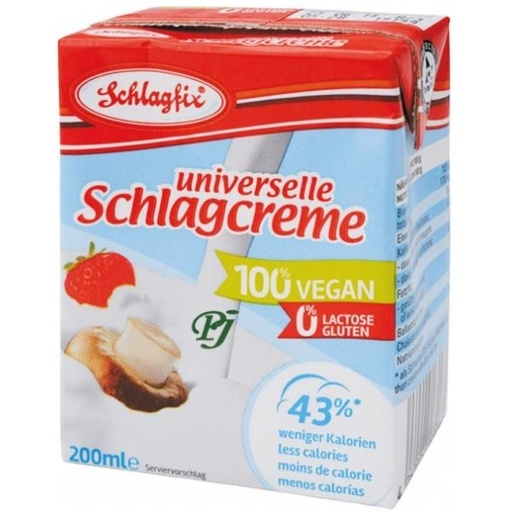 [030252] Nata Vegana Dulce Montar Sin Azucar 200Ml - Schlagfix