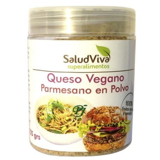 [030273] Queso Vegano En Polvo Parmesano 125Gr - Saludviva