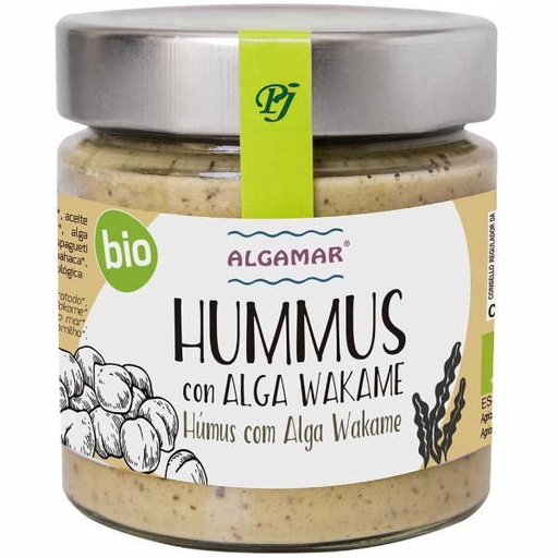 [030353] Hummus Con Alga Wakame Bio 180Gr - Algamar