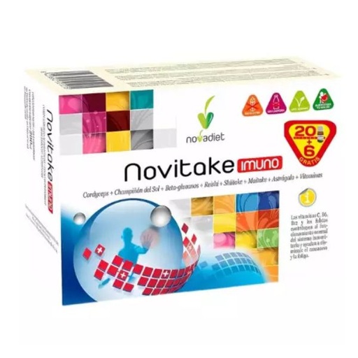 [300004] Novitake Imuno 20+6 Viales - Novadiet