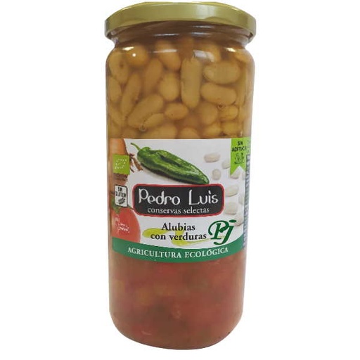 [030435] Alubia Blanca Con Verduras 720Ml - Pedro Luis