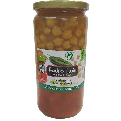 [030436] Garbanzos Con Verduras 720Ml - Pedro Luis