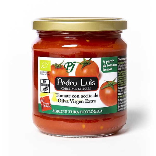 [030437] Tomate Con Aceite De Oliva Virgen Extra 340Ml - Pedro Luis