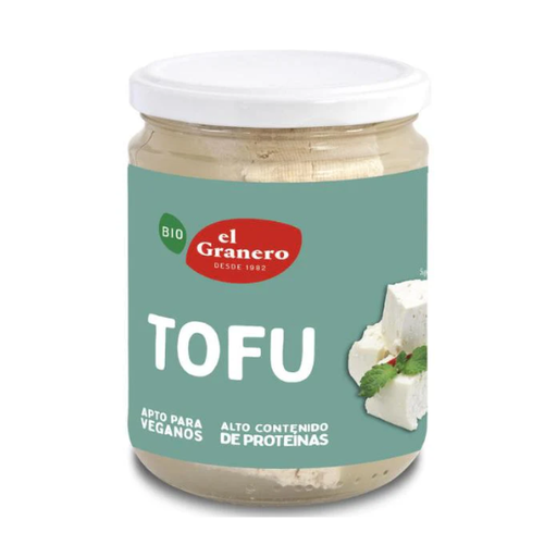 [03162] Tofu Bio Bote 500Gr - El Granero