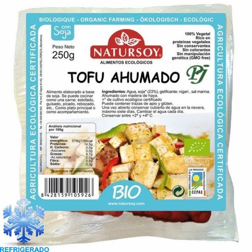 [03425] Tofu Ahumado Bio Fresco 250Gr - Natursoy
