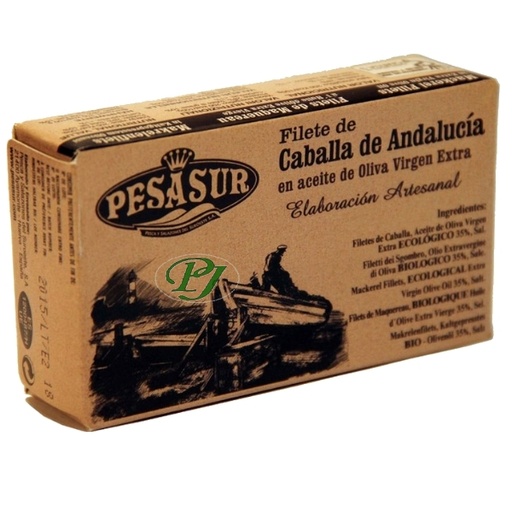 [03774] Filetes Caballa Andalucia 120Gr - Pesasur