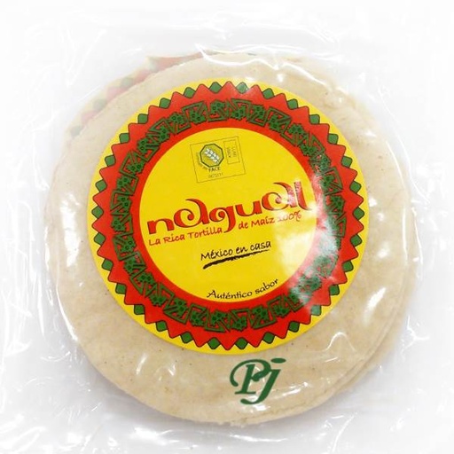 [040100] Tortillas De Maiz Sin Gluten 8 Uds. - Nagual