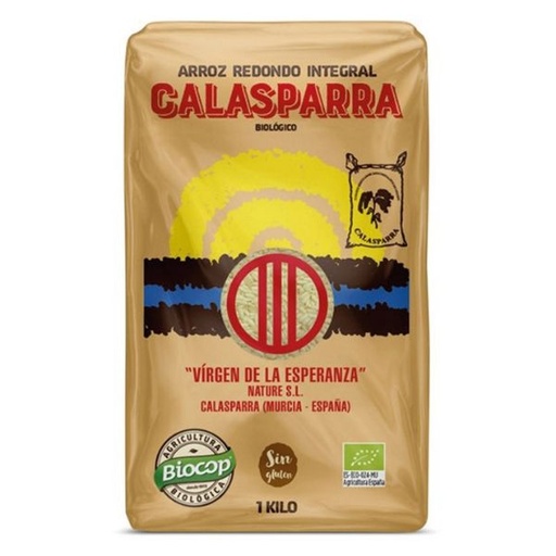 [040275] Calasparra Arroz Inte G.al Bio 1Kg Bolsa - Biocop