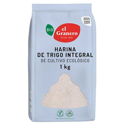 [040420] Harina Trigo Integral Bio 1Kg - El Granero