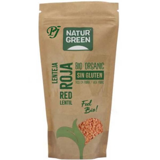 [040465] Lenteja Roja 500Gr - Naturgreen